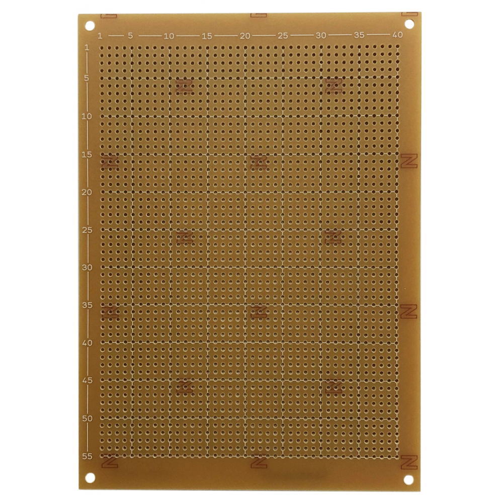 ユニバーサル基板(片面、紙フェノール、160×115mm)【ICB-M96】