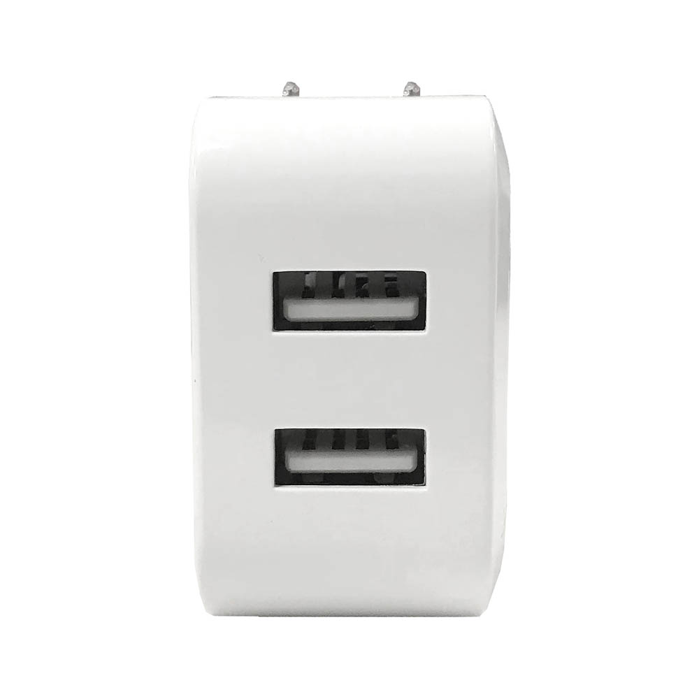 USB-AC充電器(2口、3.4A)【L-3.4AC】