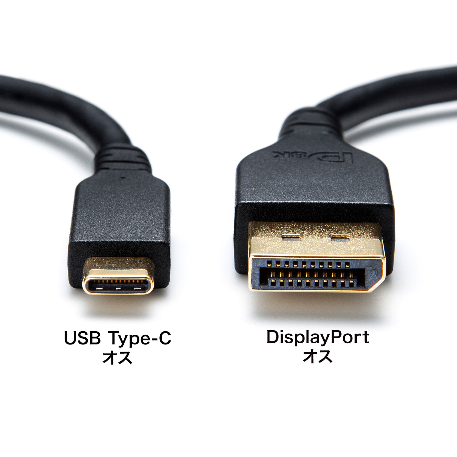 TypeC-DisplayPort変換ケーブル(双方向)3m【KC-ALCDPR30】