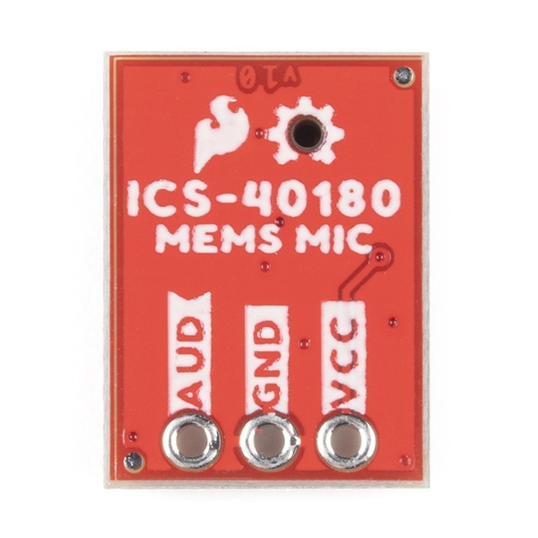 SparkFun Analog MEMS Microphone Breakout - ICS-40180【BOB-18011】