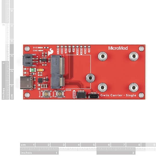SparkFun MicroMod Qwiic Carrier Board - Single【DEV-17723】