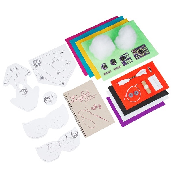 LilyPad Sewable Electronics Kit【KIT-13927】