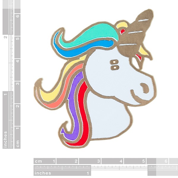 Unigeek - Unicorn Soldering Badge Kit【KIT-14639】