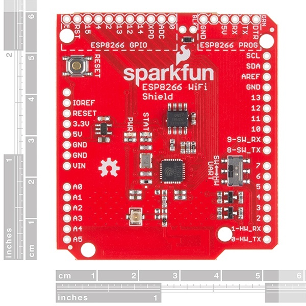SparkFun WiFi Shield - ESP8266【WRL-13287】