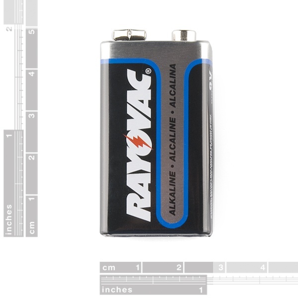 9V Alkaline Battery【PRT-10218】