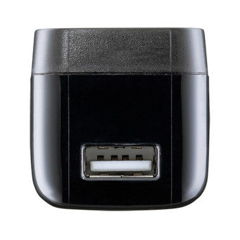 超小型USB-ACアダプター(2.1A)【ACA-IP33BK】