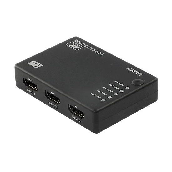 HDMI切替器(4K/60Hz対応、5入力1出力)【RS-HDSW51-4KZ】