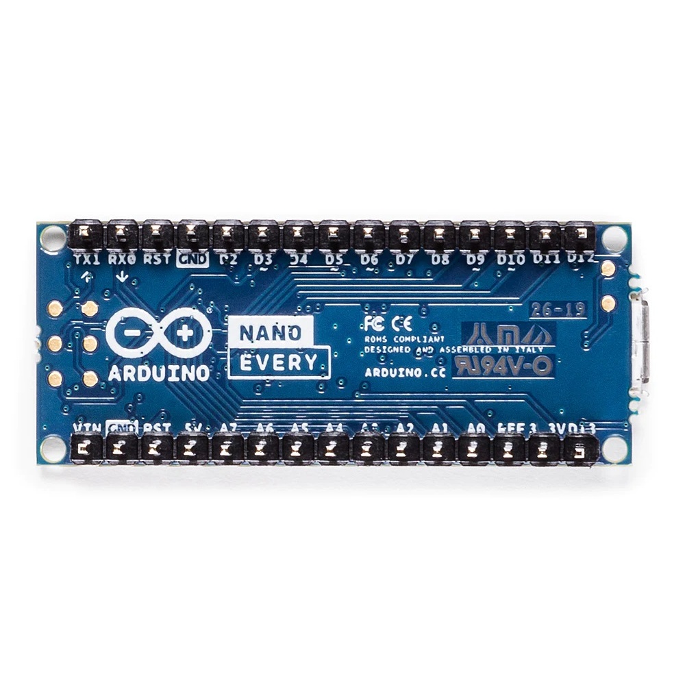 Arduino Nano Every(ピンヘッダ実装済み)【ABX00033】