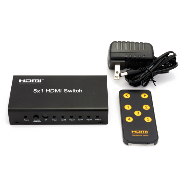 HDMI切替器 5:1【LM-SX-SW04】