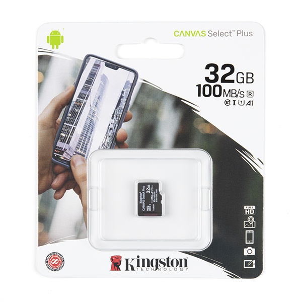 microSD Card - 32GB (Class 10)【COM-19041】