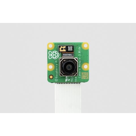 Raspberry Pi カメラモジュール V3(広角画角、フィルタあり)【SC0874】