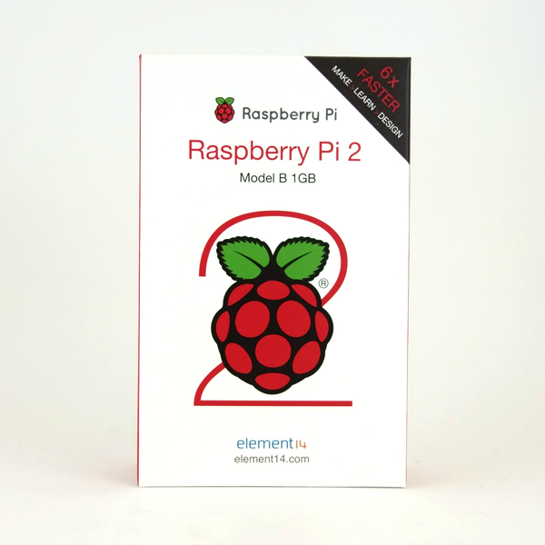 Raspberry PI 2 B ELEMENT14パッケージ (ラズパイ2)【RASPBERRYPI2B】