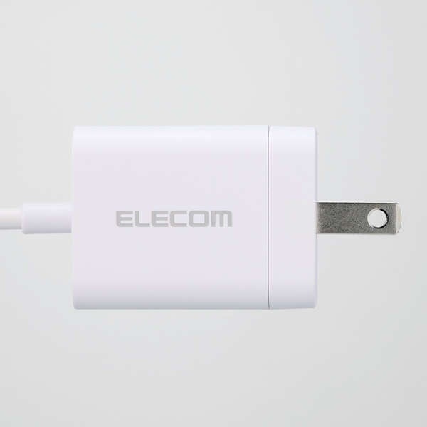 USB Power Delivery 20W AC充電器(Cケーブル一体型/2.5m)【MPA-ACCP7020WH】