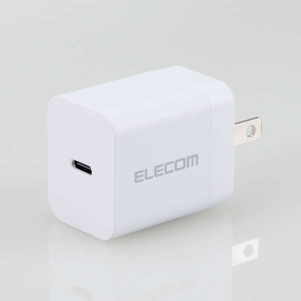 USB Power Delivery 20W AC充電器(C-Cケーブル付属/2.5m)【MPA-ACCP7220WH】