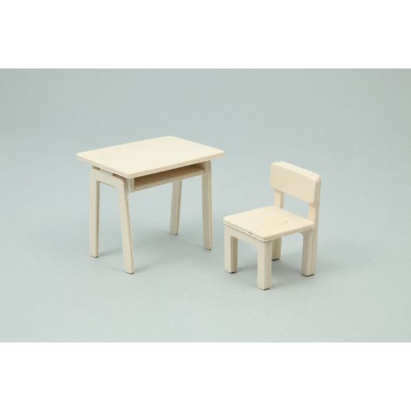 机と椅子ジオラマベース小【1070】
