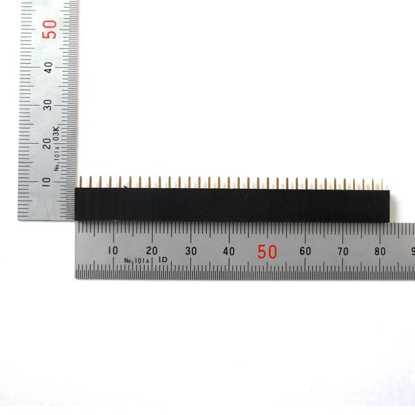ピンソケット [32ピン×1列] 2.54mmピッチ 基板用【GB-SPS-2532P】