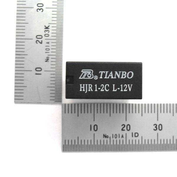 12V小型リレー 接点容量:2A 2回路C接点【GB-RLY-2C12V】