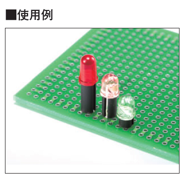 LED用スペーサー 2.5mm(100個入)【LM-2.5】
