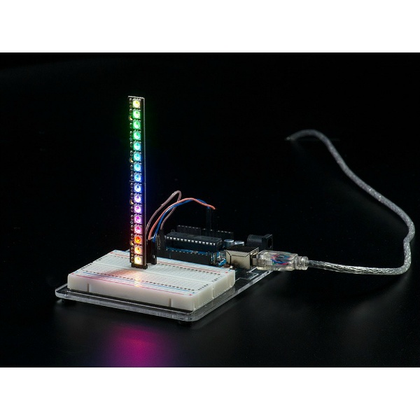 NeoPixel Stick - 8 x 5050 RGB LED with Integrated Drivers【1426】