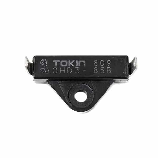 バイメタル式サーモスタット(85℃、SPST-NO)