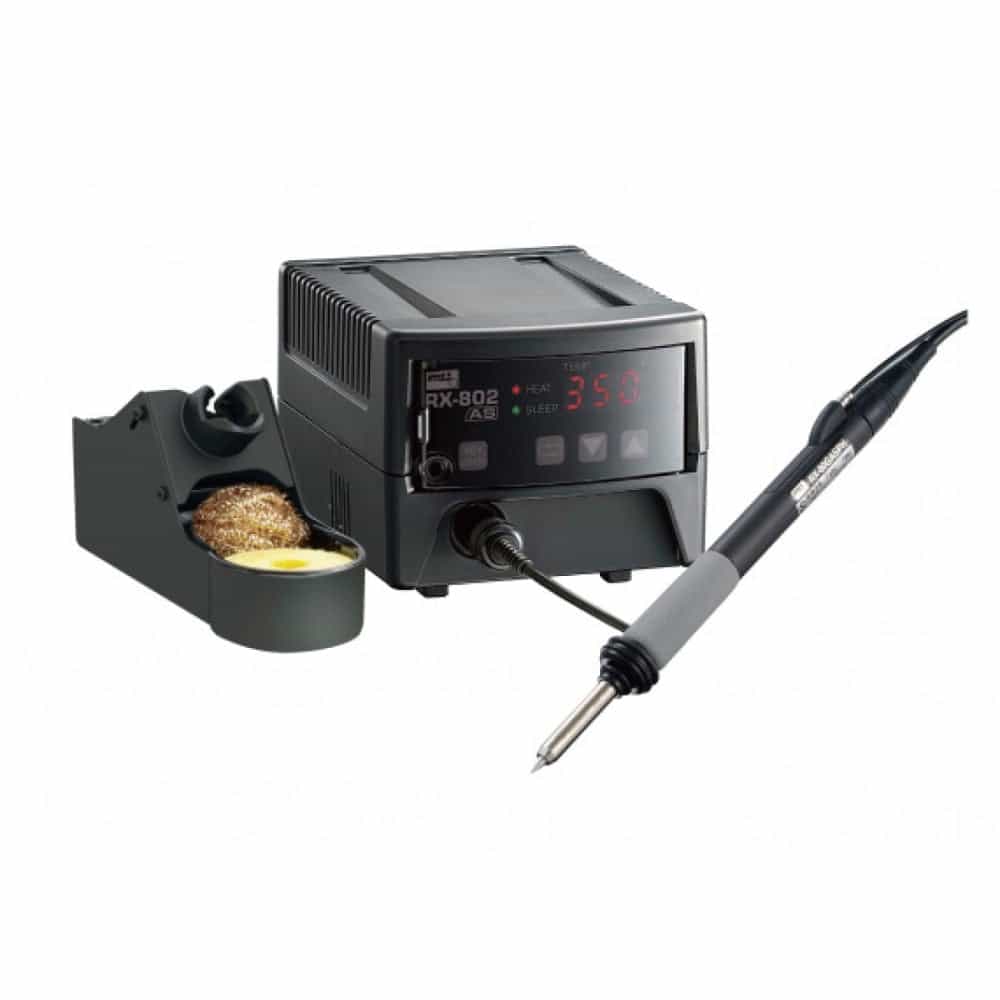 窒素ガス対応ステーション型温調はんだごて