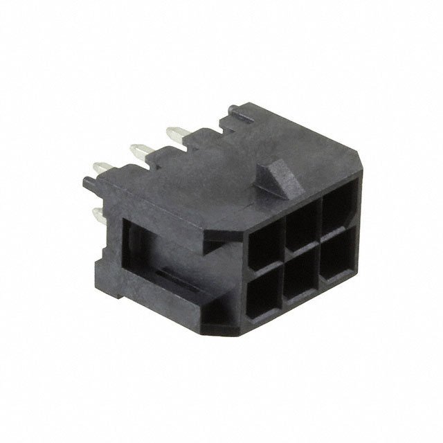 CONN HEADER VERT 6POS 3MM G881A06102T3EU Amphenol Communications ...