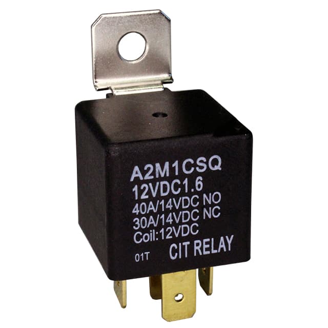 RELAY AUTOMOTIVE SPDT 40A 12V A2M1CSQ12VDC1.6 CIT Relay and Switch製｜電子部品・半導体通販のマルツ