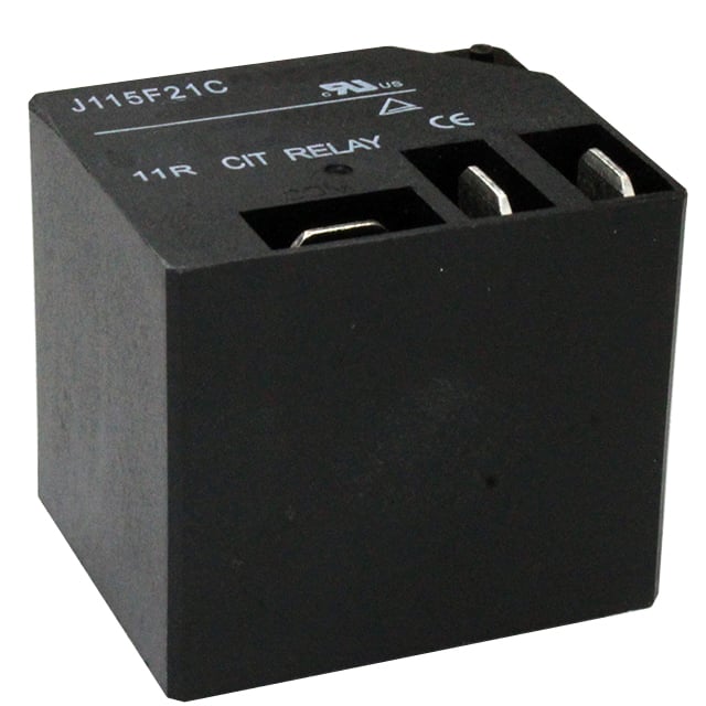 RELAY GEN PURPOSE SPDT 50A 24V J115F21CH24VDCS61.5U CIT Relay and