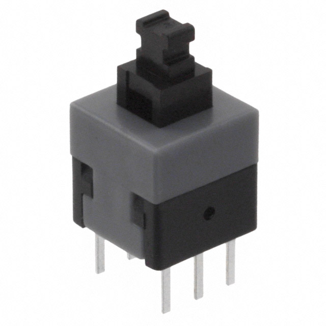 C&K / ITT Cannon PVA2EEH3 Pushbutton Key Switches - DPDT 0.1A (Set Of 4pcs)