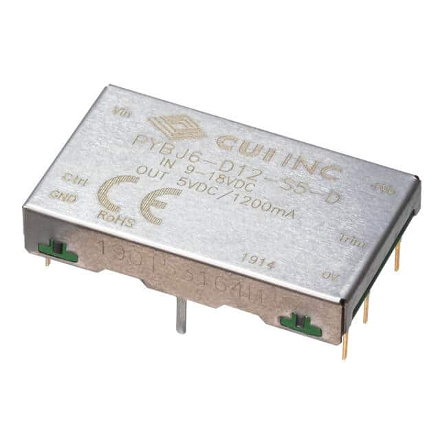 DC DC CONVERTER 12V 6W PQDE6WQ48S12D CUI Inc製｜電子部品・半導体通販のマルツ
