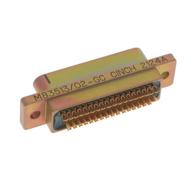 51 POS RCPT SOLDER CUP CD PLTD M83513/02GC Cinch Connectivity