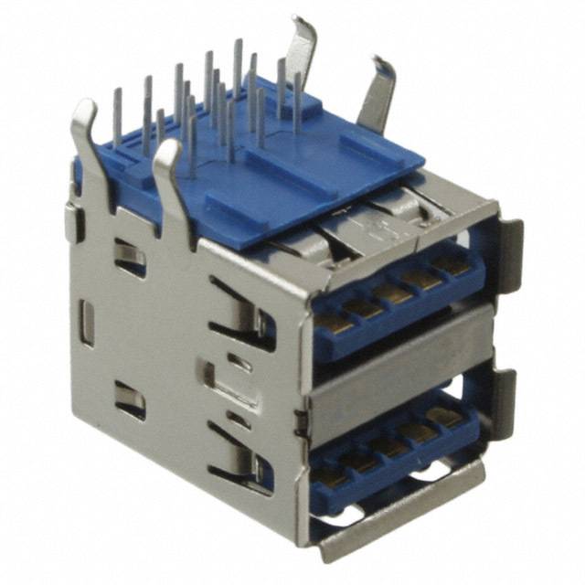 CONN RCPT USB3.0 TYPEA STACK R/A 1003-004-01010 CNC Tech製｜電子部品・半導体通販のマルツ