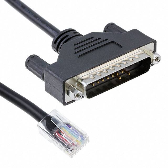 CABLE CROSSOVER 4' RJ-45/DB-25M 76000238 Digi製｜電子部品・半導体通販のマルツ