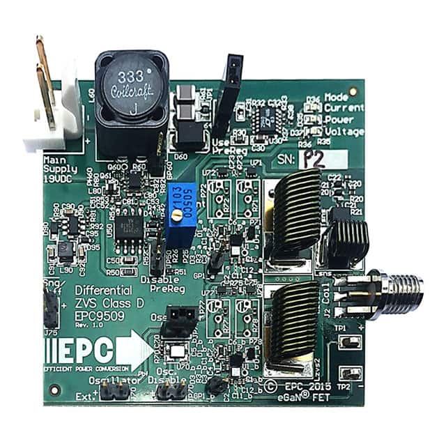 EVAL BOARD AMP GAN CLASS D ZVS EPC9509 EPC製｜電子部品・半導体通販のマルツ