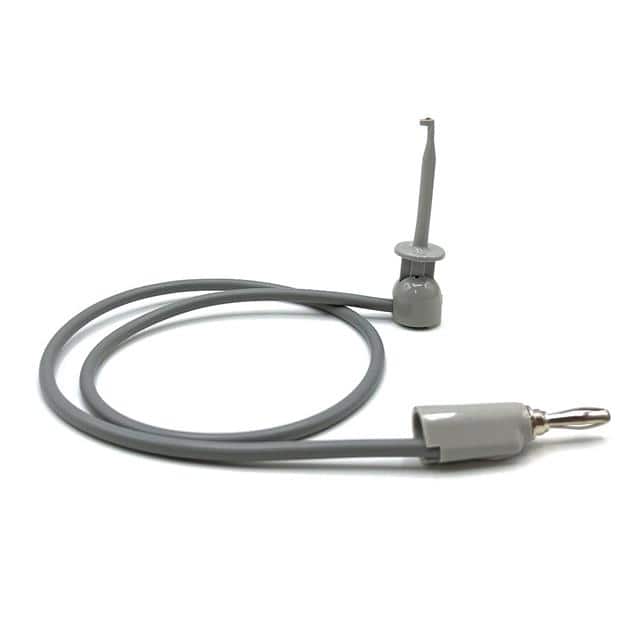 TEST LEAD BANANA TO GRABBER 60" 601W60GRY EZHook製｜電子部品・半導体通販のマルツ