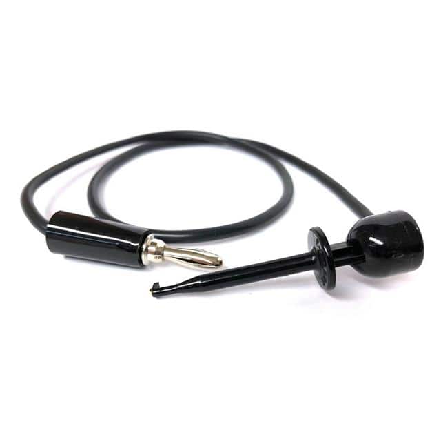 TEST LEAD BANANA TO GRABBER 60" 601XR60BLK EZHook製｜電子部品・半導体通販のマルツ