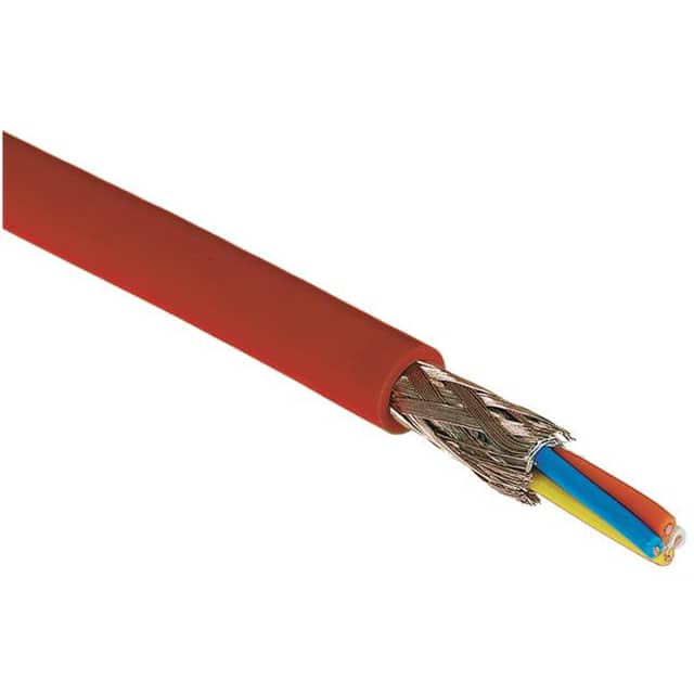 CABLE CAT5 4COND 22AWG RED 65.6'【09456000134】