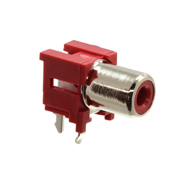 CONN RCA PHONO JACK R/A RED KLPX-0848A-2-R Kycon Inc.製｜電子部品・半導体通販のマルツ