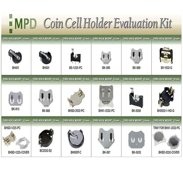 COIN CELL EVAL KIT PC PINS BKDEVKITPC MPD (Memory Protection Devices