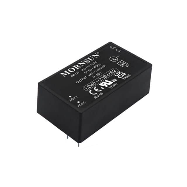 ENCLOSED AC DC CONVERTER 40W 1 O LD40-23B48R2 Mornsun America LLC製｜電子部品 ...