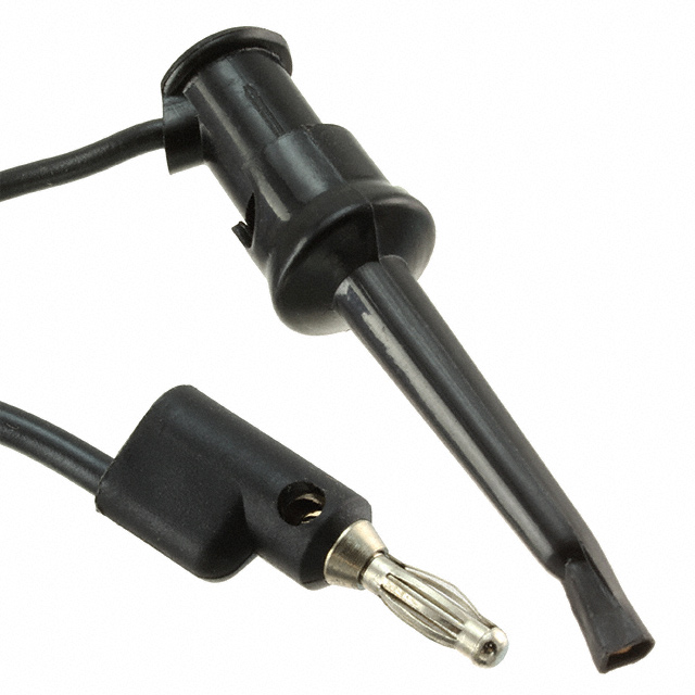 TEST LEAD BANANA TO GRABBER 36" BUP3782360 Mueller Electric Co製｜電子部品