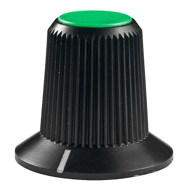SW CAP SMALL ROTARY KNOB GREEN AT4103F｜電子部品・半導体通販のマルツ