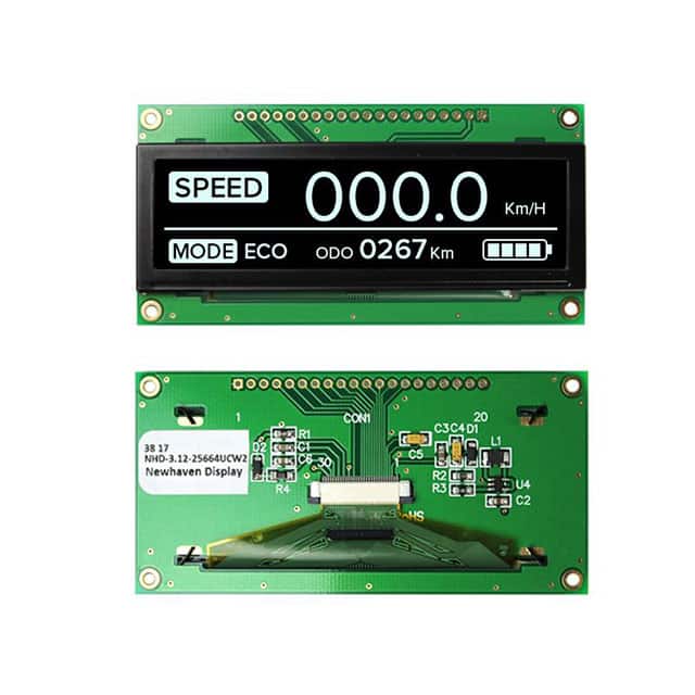 Oled Graphic 256x64 White Nhd 3 12 ucw2 Newhaven Display製 電子部品 半導体通販のマルツ