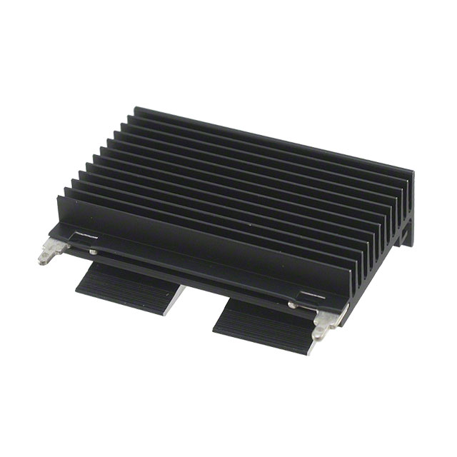 【C264-058-2AE】HEATSINK AND CLIPS FOR 2 TO-264