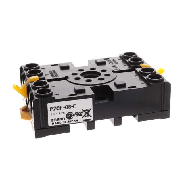 RELAY SOCKET 8 POSITION DIN RAIL PTF08A OMRON製｜電子部品・半導体通販のマルツ
