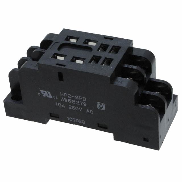 RELAY SOCKET 8 POSITION DIN RAIL HP2SFDUL Panasonic製｜電子部品・半導体通販のマルツ