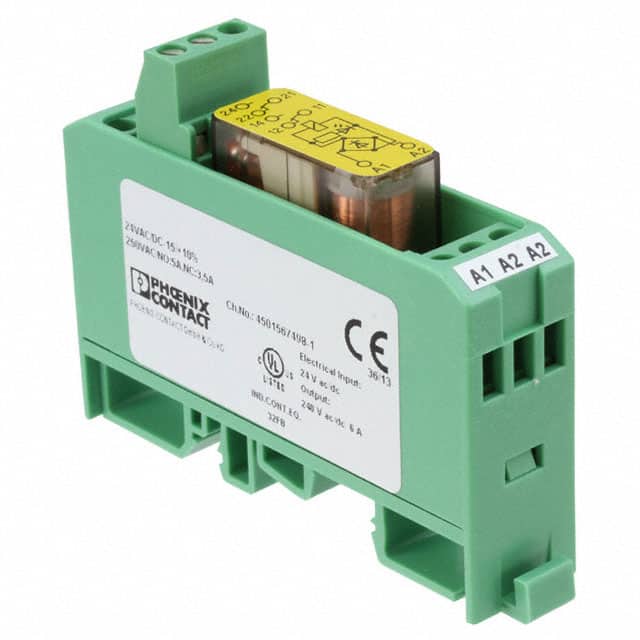【2981363】SAFETY RELAY 2PDT 24VAC/DC