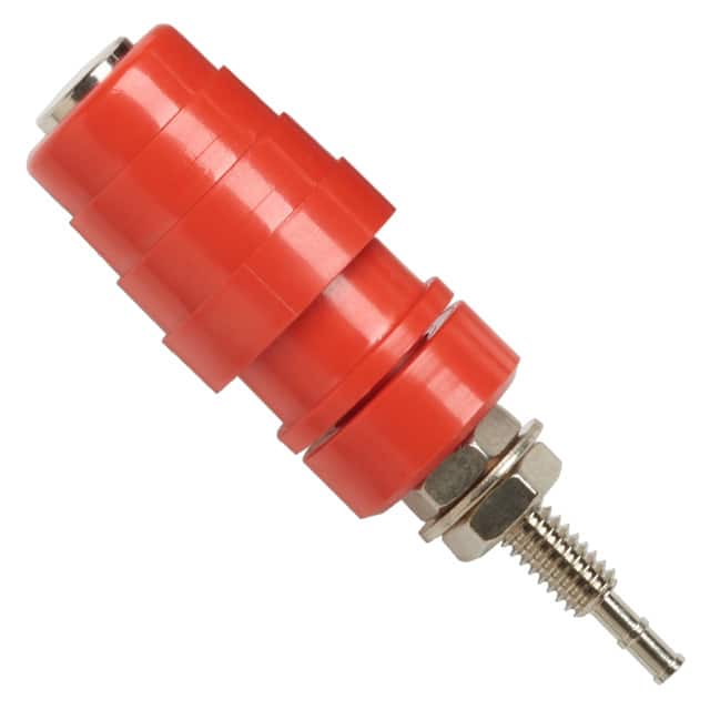 【73094-2】CONN BIND POST KNURLED RED