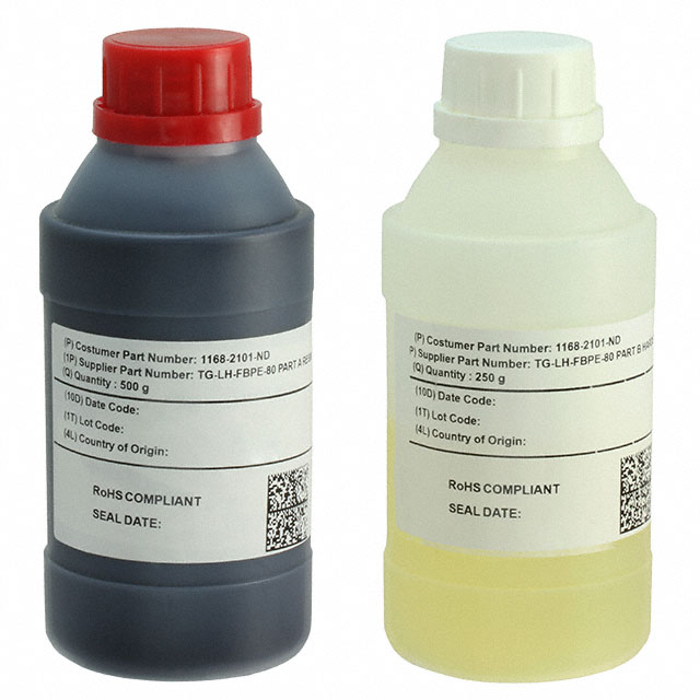 Epox Pac THERMAL POTTING EPOXY 0.75KG PAC TG-LH-FBPE-80-0.75 t-Global Technology ...
