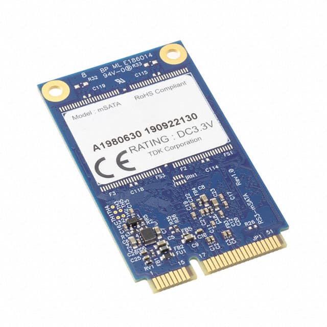 SSD 8GB MSATA SLC SATA II 3.3V SME3B008GTNDWB00SSA0 TDK製｜電子部品・半導体通販のマルツ